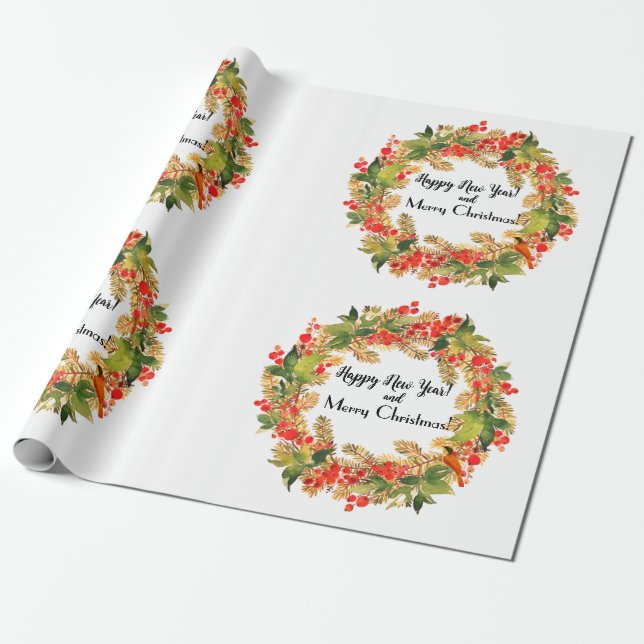 Christmas Wrapping Paper (Unrolled)