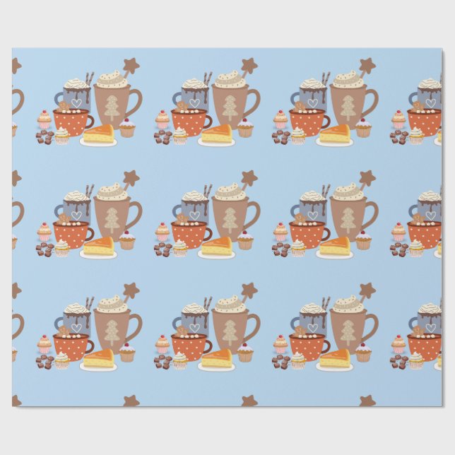 CHRISTMAS Wrapping Paper  (Flat)