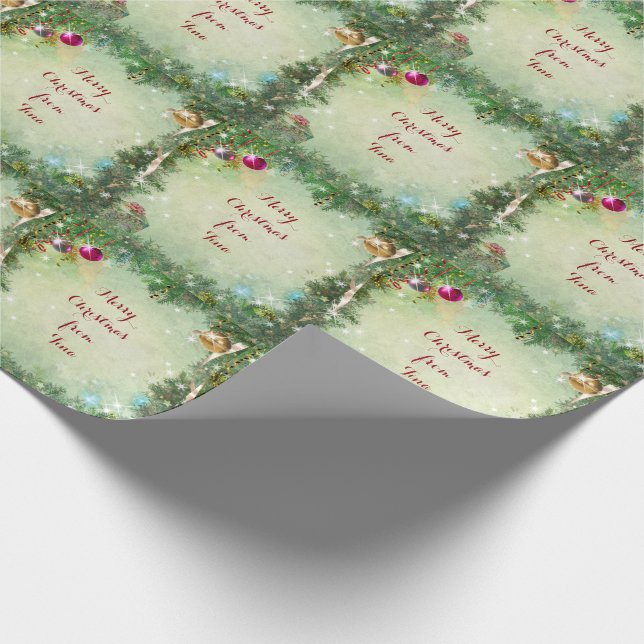 Christmas Wrapping Paper (Corner)