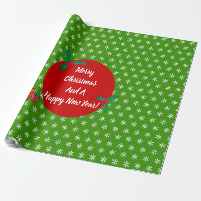 Christmas Wrapping paper (Unrolled)