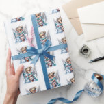 Christmas  wrapping paper<br><div class="desc">Wrapping paper is shown in a cute angel print.  
Matte paper shown
Customise this item or buy as is.



Licensed</div>