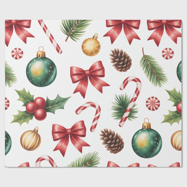Christmas Wrapping Paper (Flat)