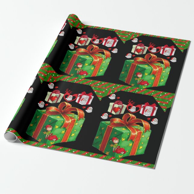 Christmas Wrapping Paper (Unrolled)