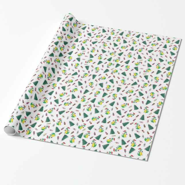 Christmas Wrapping Paper (Unrolled)