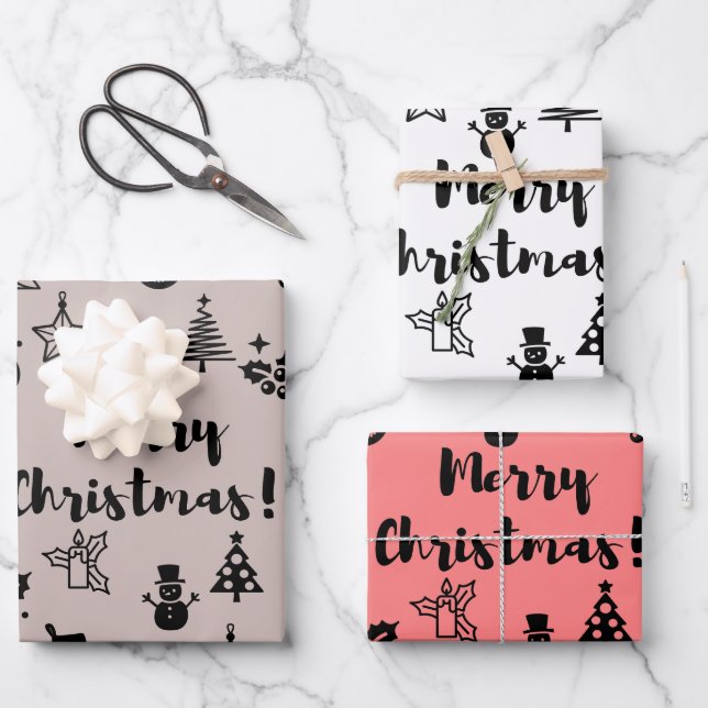 Christmas wrapping paper (Front)