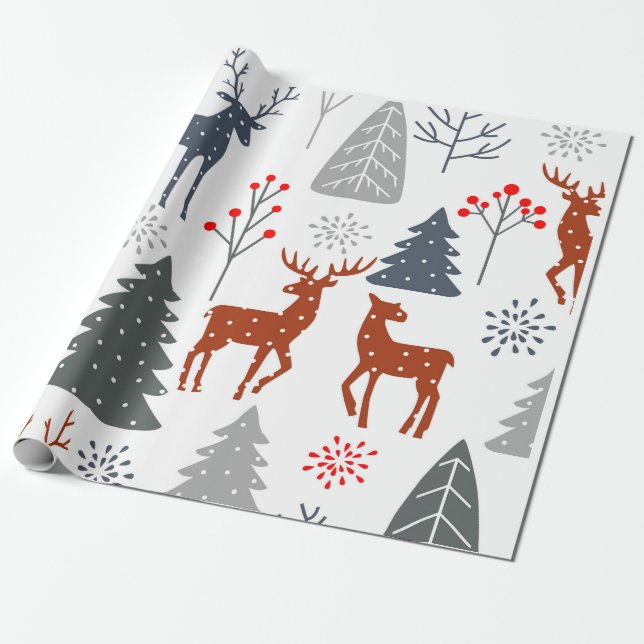 Christmas Wrapping paper (Unrolled)