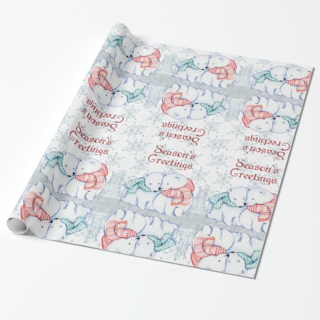 Christmas Wrapping Paper (Unrolled)