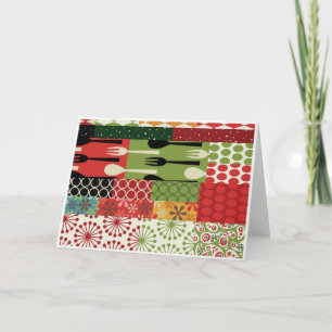 Christmas Wrapping Paper 3 Seasons Card