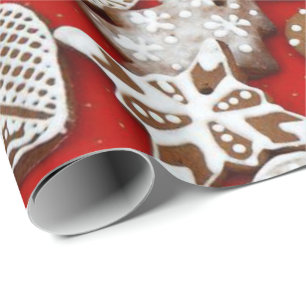Christmas Wrapping Paper Angel