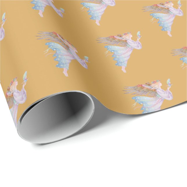 Christmas Wrapping Paper-Angel Paper (Roll Corner)