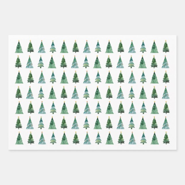 Christmas Wrapping Paper Bundle – Holiday winter  (Front)