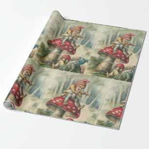 Christmas Wrapping Paper Elf