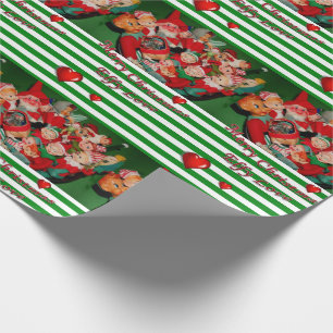 Christmas Wrapping Paper Elf