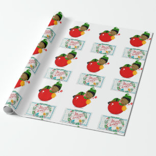 Christmas Wrapping Paper Elf