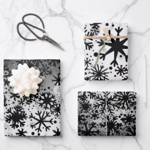 Christmas Wrapping Paper Flat Sheet Set