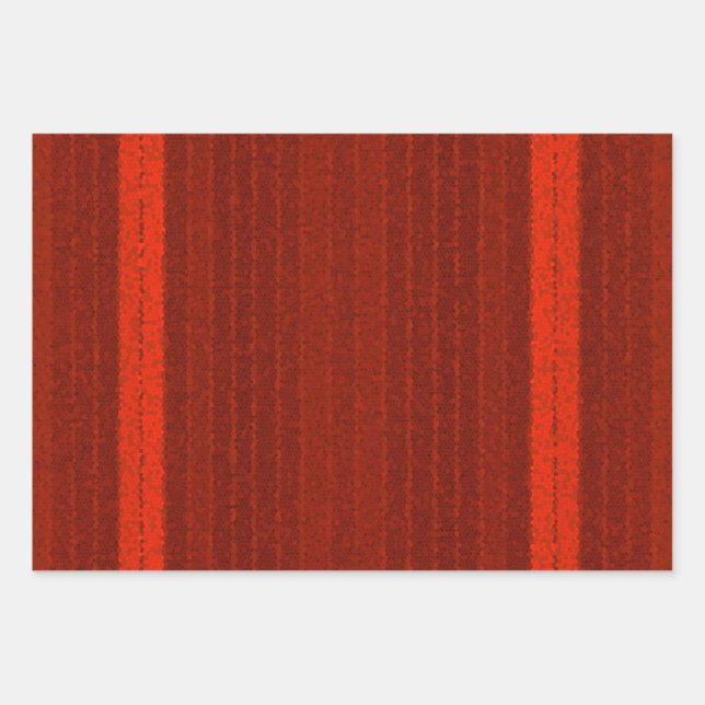 Christmas Wrapping Paper Flat Sheet Set of 3 (Front)