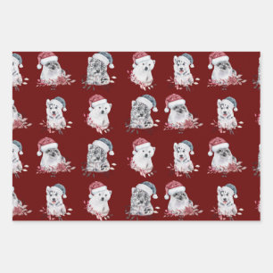 christmas wrapping paper for animal lovers