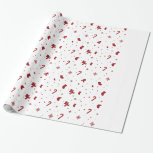 Christmas  Wrapping Paper, Glossy Wrapping Wrapping Paper