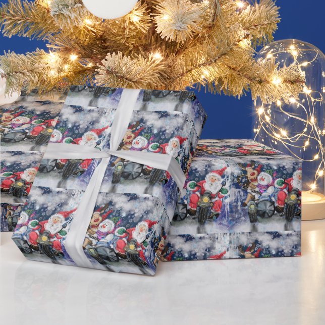 Christmas Wrapping Paper Happy Christmas Friends (Holidays)