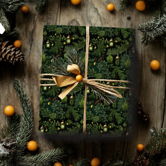 Christmas Wrapping Paper in Forest Green (Creator Uploaded)