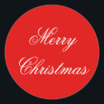 Christmas Wrapping Paper Round Stickers<br><div class="desc">Christmas Wrapping Paper Round Stickers. Great for wrapping your christmas gifts.</div>