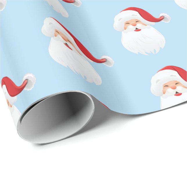 Christmas Wrapping Paper-Santa Wrapping Paper (Roll Corner)
