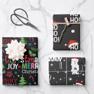 Christmas Wrapping Paper Set 