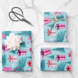 Christmas Wrapping Paper Sheet