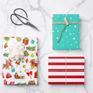 Christmas Wrapping Paper Sheets