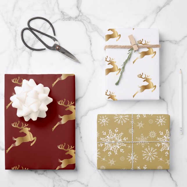 Christmas Wrapping Paper Sheets-The Classics 2 (Front)