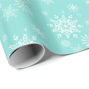 Christmas Wrapping Paper-Snowflakes Wrapping Paper