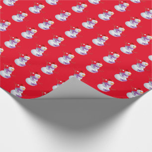 Christmas Wrapping Paper-Snowman Paper