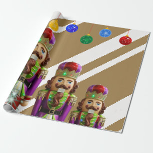 Christmas Wrapping Paper Soldiers