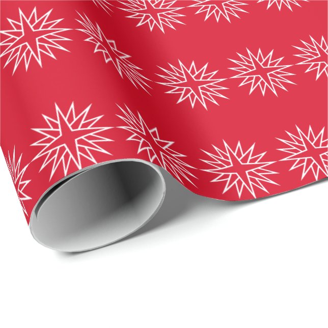 Christmas Wrapping Paper-Star Paper (Roll Corner)