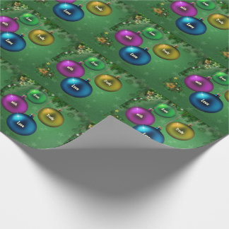 Christmas Wrapping Paper with your Name