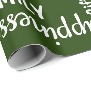 Christmas Wrapping Paper - Words For and About (G)