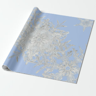 CHRISTMAS WRAPPING WILSON BENTLEY SNOWFLAKES WRAPPING PAPER