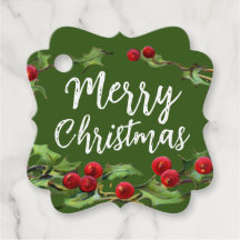 Christmas Wrath Mistletoe Gift Tag