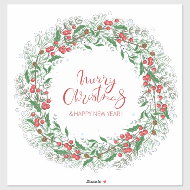 Christmas Wreath (Sheet)