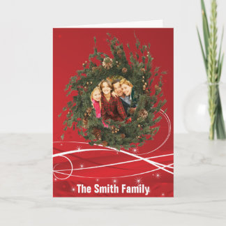 Christmas Wreath Card