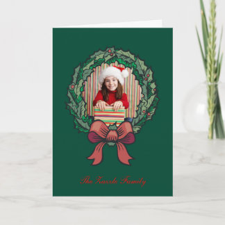 Christmas Wreath Card