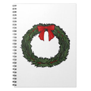 Christmas Wreath Classic Notebook