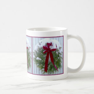 Christmas Wreath Coffee Mug