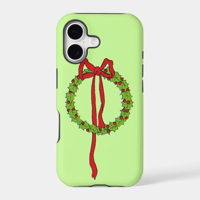 Christmas Wreath iPhone5 Case (Back)