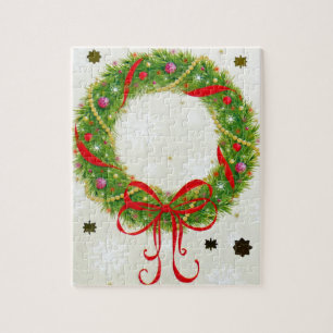 Christmas Wreath Jigsaw Puzzle