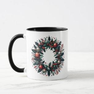 Christmas Wreath Mug
