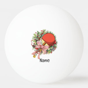 Christmas Wreath  Ping Pong Ball