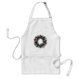 Christmas Wreath Standard Apron