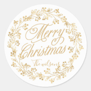 Christmas wreath Sticker