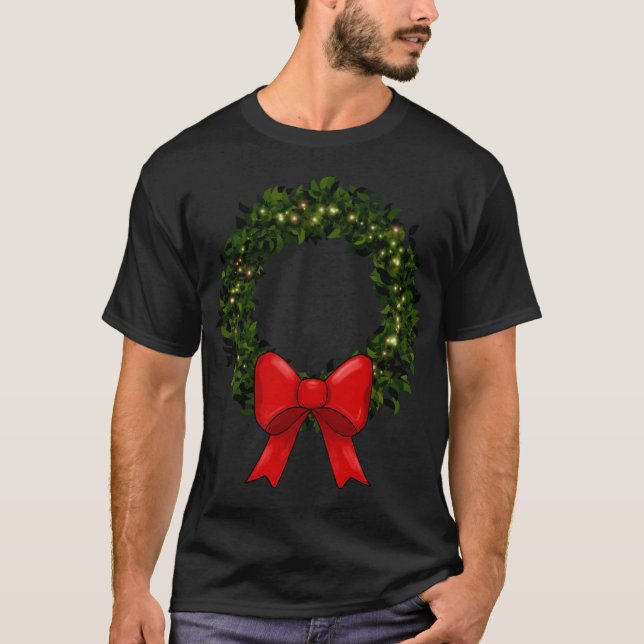 Christmas Wreath T-Shirt (Front)
